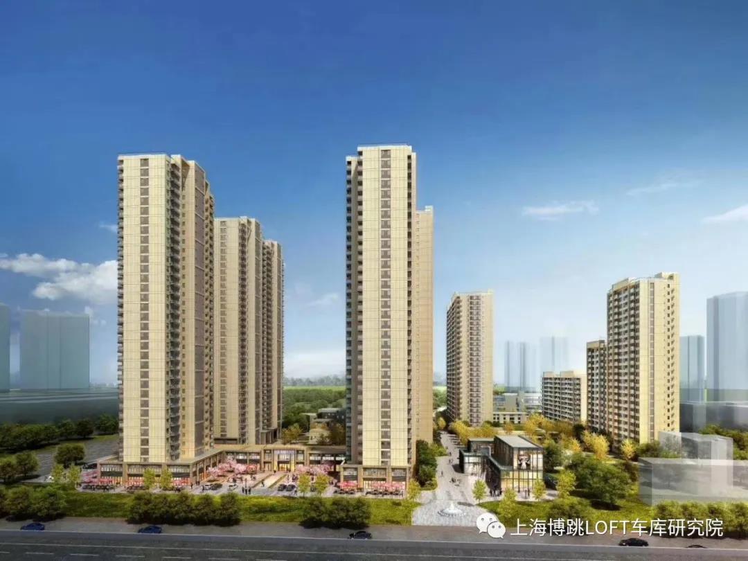 阿里采用了LOFT车库武汉当代集团春风十里项目现已结构封顶！